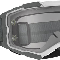 Scott Fury Ls Goggle Lt Grey/neon Ylw Grey Works - Black/Grey - Apparel Collection