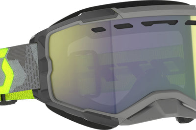 Scott Fury Snowcross Goggle Orange/grey Yellow Lens - Apparel Collection