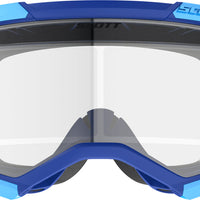 Scott Fury Wfs Gogggle Drk Blue/neon Red Clear Works - Blue/Black - Apparel Collection