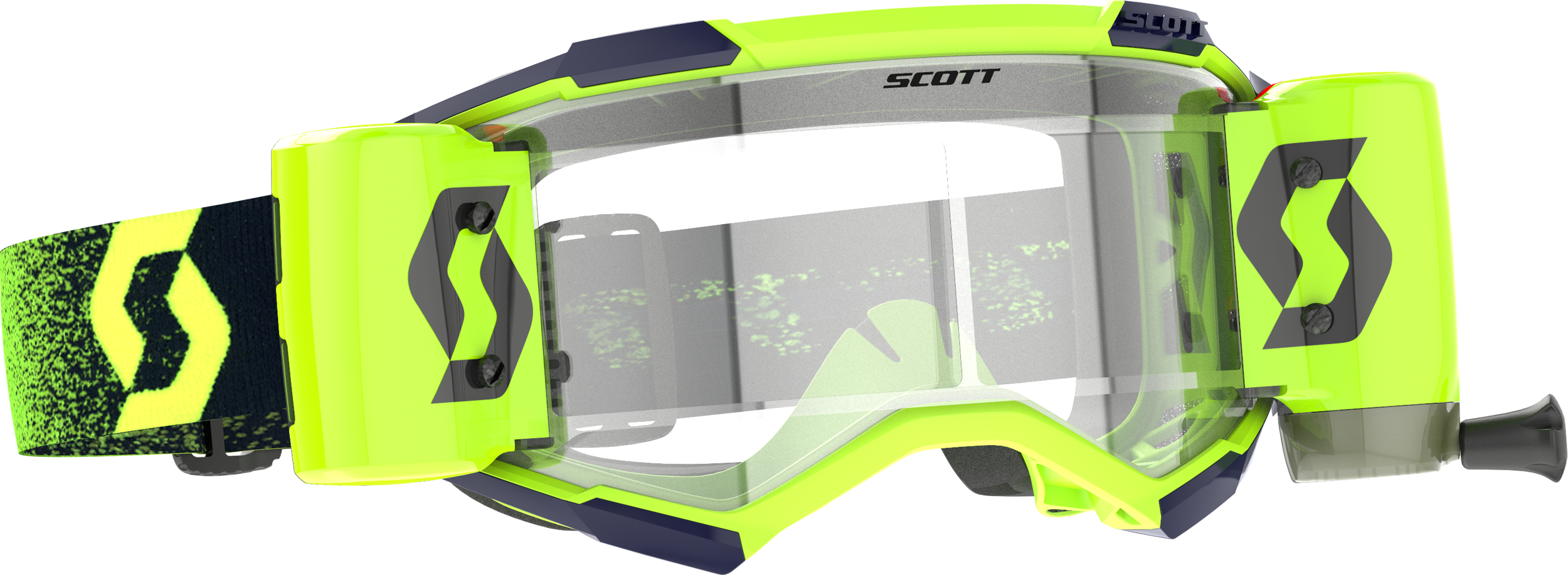 SCOTT Fury Wfs Goggle N Grn/N Ylw Clear Wrks
