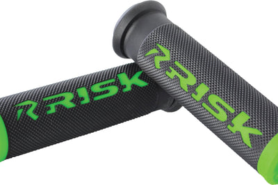 Risk Racing Fusion 2.0 Atv Grips Red - Green - Performance Products