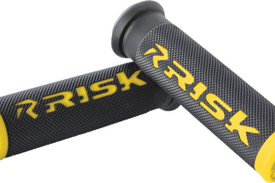 Risk Racing Fusion 2.0 Atv Grips Red - Yellow - Performance Products