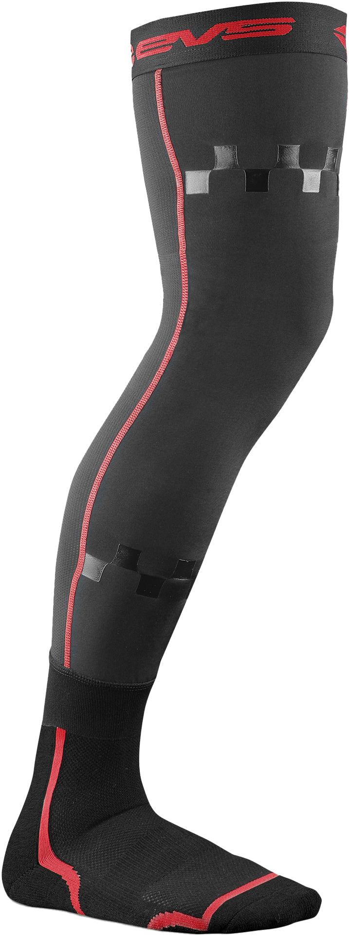 Evs Fusion Socks Black/red Lg/xl - Black/Red / Small - Medium - Apparel Collection