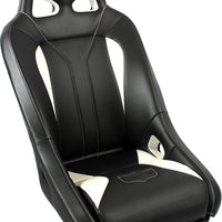 Pro Armor G2 Rear Seat White - Black/Black - Atv Performance Products