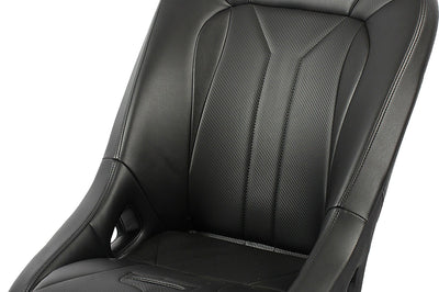 Pro Armor G2 Rear Seat White - Black/Black - Atv Performance Products