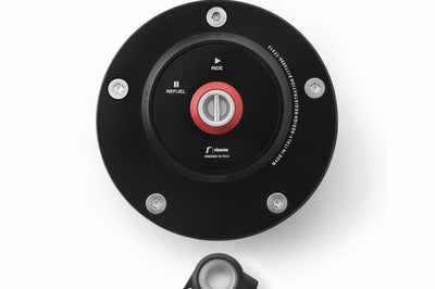 Rizoma Gas Cap Locking Black Apr - Street Collection