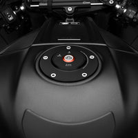Rizoma Gas Cap Locking Black Apr - Street Collection