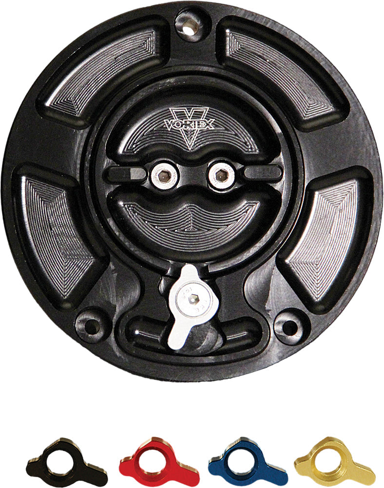VORTEX Gas Cap V3 Blk Yam - Air Cleaners