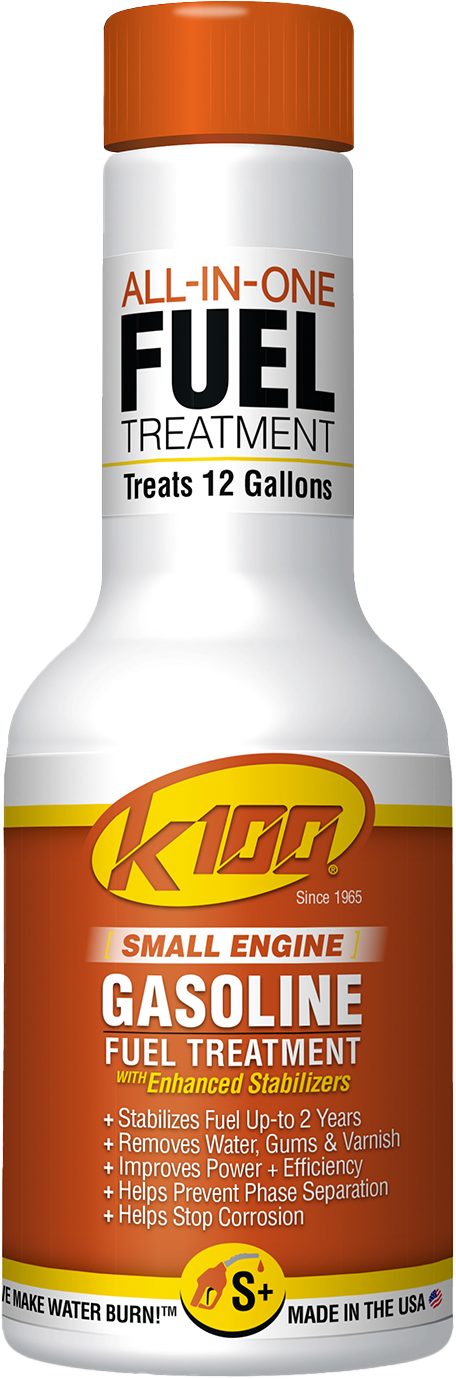 K100 Gas Treatment Small Engine 8 Oz - Tires & Wheels
