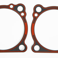 James Gaskets Gasket Cyl Base All Evo Xl Rcm W/bead.016 2/pk 16774-96-xt1 - Harddrive Products