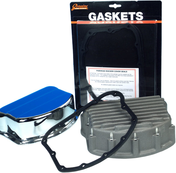 James Gaskets Gasket Rocker Cover Panhead Pr 1/8’’ Rubber Steel 17541-48-dl - Harddrive Products