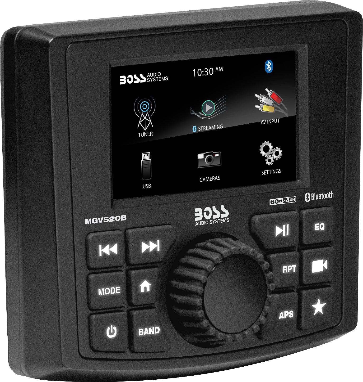 Boss Audio Gauge Radio 3’’ Screen Bluetooth - Atv Performance Products