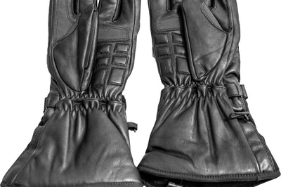 California Heat Gauntlet Gloves Xs - Black / Small - Apparel Collection