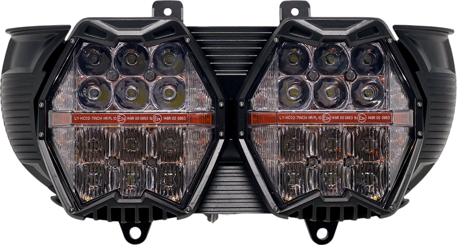 LETRIC LIGHTING CO Gc7 Led Headlight Kit Fltr `15 23 (Exc. 24 Cvo)