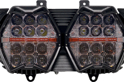 LETRIC LIGHTING CO Gc7 Led Headlight Kit Fltr `15 23 (Exc. 24 Cvo)