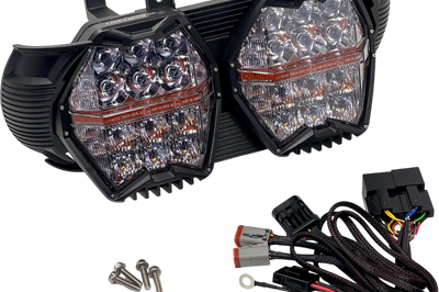 LETRIC LIGHTING CO Gc7 Led Headlight Kit Fltr `15 23 (Exc. 24 Cvo)