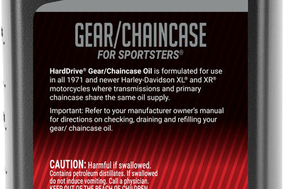 Harddrive Gear/chain Case Oil 1qt - Products