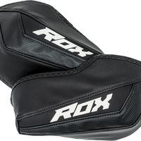 Rox Gen ’3 ’flex-tec ’handguards Black/ White - Snowmobile Collection