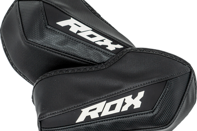 Rox Gen ’3 ’flex-tec ’handguards Black/ White - Snowmobile Collection