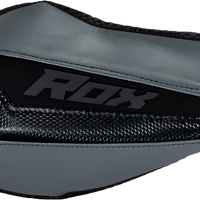 Rox Gen 3 Flex-tec Handguards Blk/purple - Black/White - Snowmobile Collection