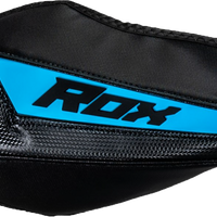 Rox Gen 3 Flex-tec Handguards Blk/purple - Black/White - Snowmobile Collection