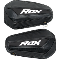 Rox Gen 3 Mtn Lite Handguards Black/ White - Black/White - Snowmobile Collection
