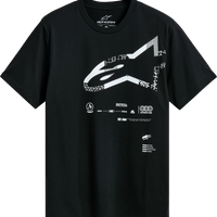 ALPINESTARS Geografica Ss Csf Tee Black Sm