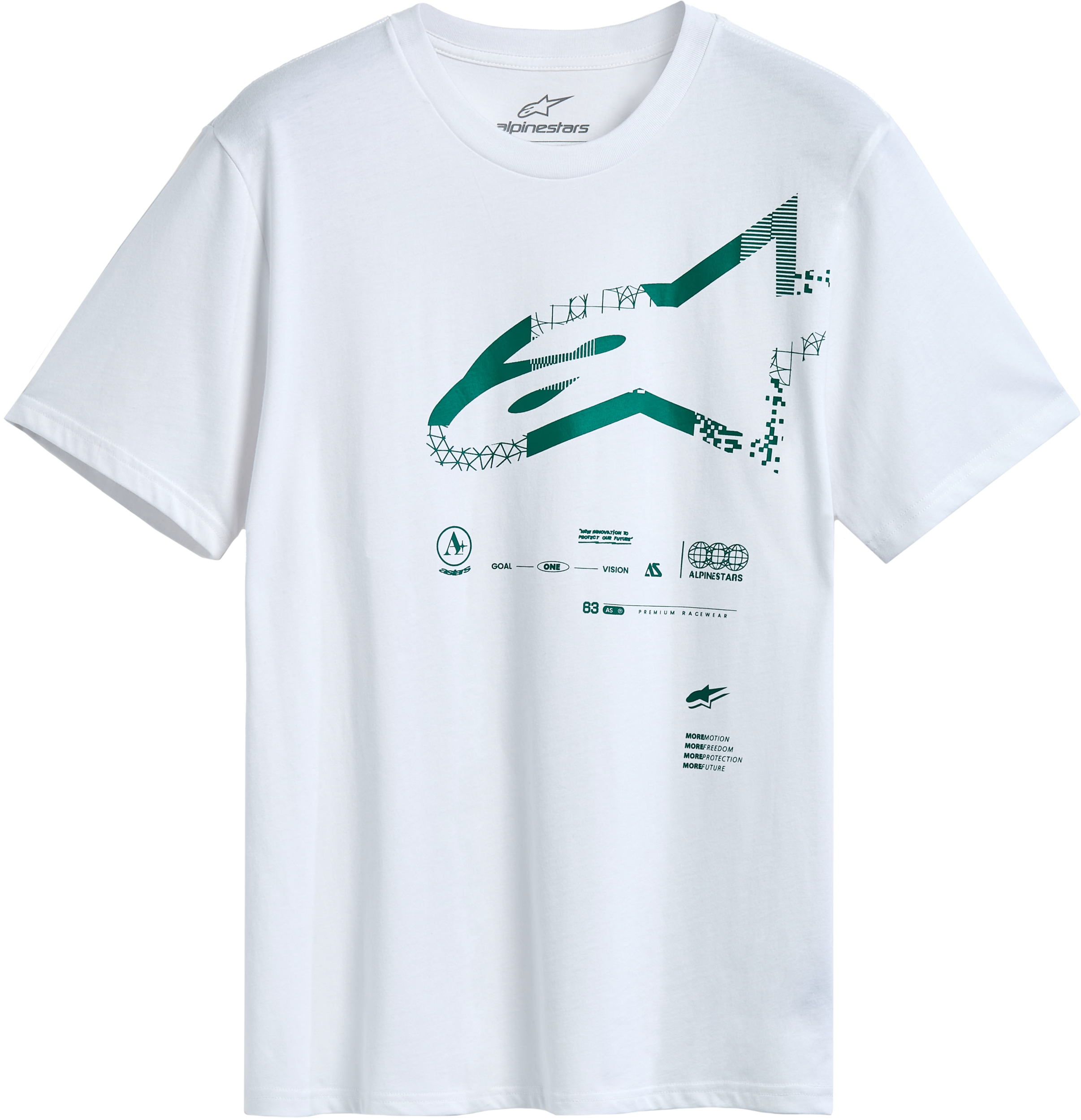 ALPINESTARS Geografica Ss Csf Tee White Md