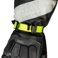 Fly Racing Glacier Gloves Black/grey/orange Xs - Black / 2X-Large - Apparel Collection