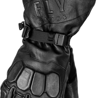 Fly Racing Glacier Gloves Black/grey/orange Xs - Black / 2X-Large - Apparel Collection