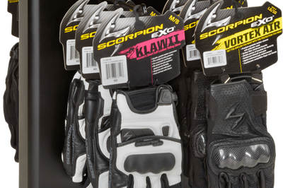 Scorpion Exo Glove Display (tabletop) 14w X 20h 10d - Harddrive Products