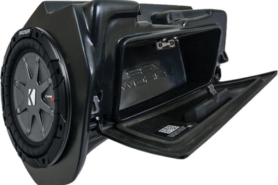 Ssv Works Glovebox Sub Speaker Kit Kicker - Atv Performance Products