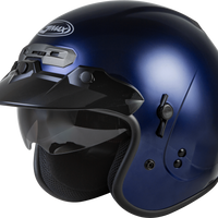 GMAX Gm 32 Open Face Helmet Blue Md - Popular