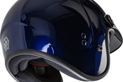 GMAX Gm 32 Open Face Helmet Blue Md - Popular