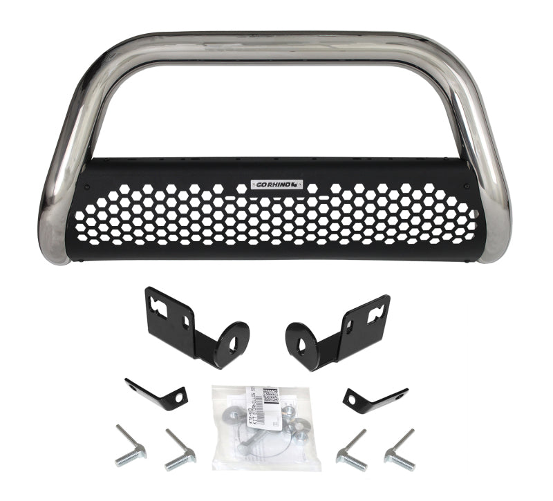 Go Rhino 02-05 Dodge Ram 1500/2500/3500 RHINO! Charger 2 RC2 Complete Kit w/Front Guard + Brkts - Bumpers Grilles &