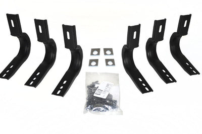 Go Rhino 07-10 Chevrolet Silverado 2500HD/3500HD Brackets for OE Xtreme Cab Length SideSteps - Fabrication