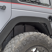 Go Rhino 07-18 Jeep Wrangler JK/JKU Rear Fender Liners - Body Armor & Protection