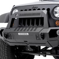 Go Rhino 07-20 Jeep Wrangler JL/JLU/JK/JKU/Gladiator JT Trailline 10 Light Mount Bar - Bumpers Grilles & Guards