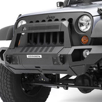 Go Rhino 07-20 Jeep Wrangler JL/JLU/JK/JKU/Gladiator JT Trailline 10 Light Mount Bar - Bumpers Grilles & Guards
