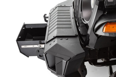 Go Rhino 07-20 Jeep Wrangler JL/JLU/JK/JKU/Gladiator JT Trailline Front Stubby Bumper - Bumpers Grilles & Guards