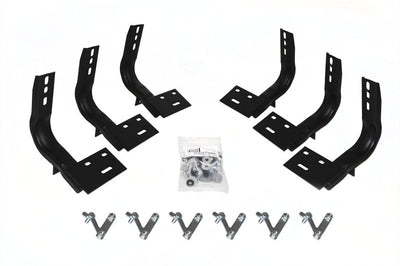 Go Rhino 09-09 Dodge Ram 1500 Brackets for OE Xtreme Cab Length SideSteps - Fabrication