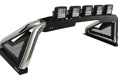 Go Rhino 14-19 Chevy 1500 LD (Classic) Sport Bar 2.0 Complete Kit w/Sport Bar + Retractable Light Mnt - Truck Bed