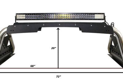 Go Rhino 14-19 Chevy 1500 LD (Classic) Sport Bar 2.0 Complete Kit w/Sport Bar + Retractable Light Mnt - Truck Bed