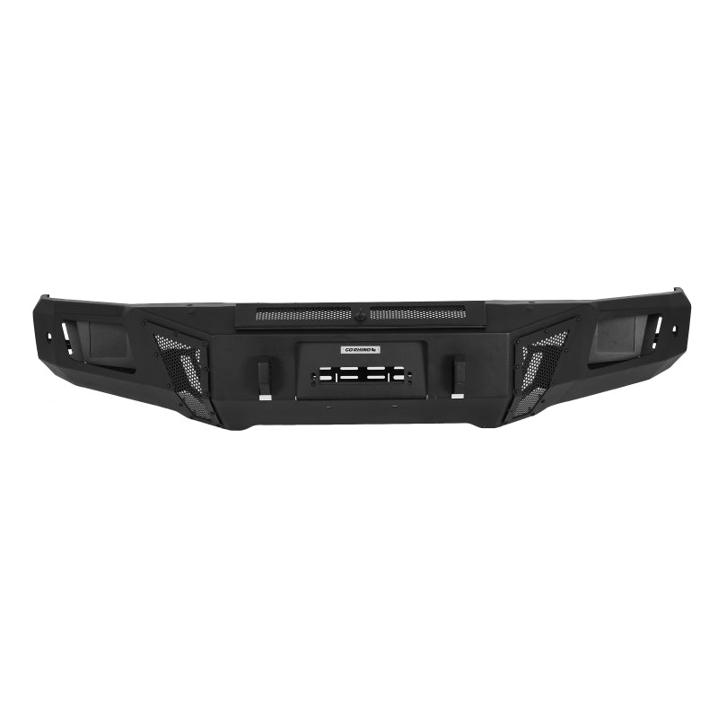 Go Rhino 14-21 Toyota Tundra BR6 Front Bumper Replacement - Tex. Black - Bumpers Grilles & Guards