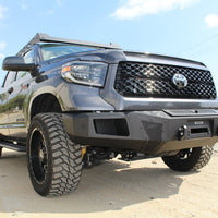 Go Rhino 14-21 Toyota Tundra BR6 Front Bumper Replacement - Tex. Black - Bumpers Grilles & Guards
