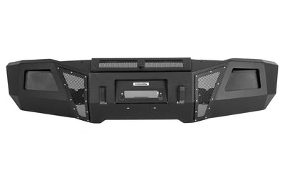 Go Rhino 15-19 Chevrolet Silverado 2500HD/3500HD BR11 Front Bumper Replacement - Tex. Black - Bumpers Grilles & Guards