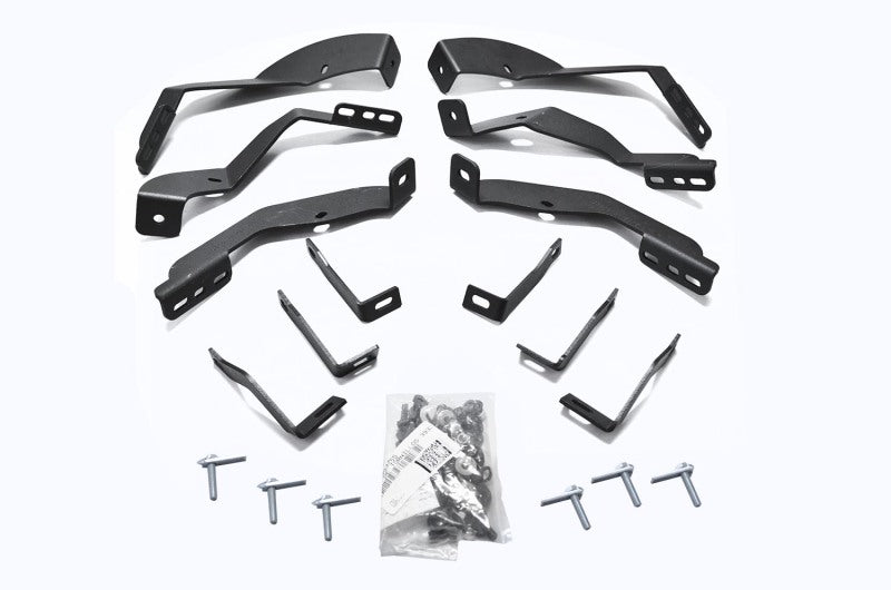 Go Rhino 15-19 Chevrolet Silverado 2500HD/3500HD Brackets for OE Xtreme Cab Length SideSteps - Fabrication