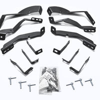 Go Rhino 15-19 Chevrolet Silverado 2500HD/3500HD Brackets for OE Xtreme Cab Length SideSteps - Fabrication