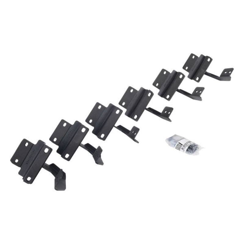 Go Rhino 15-21 Ford F-150 SC 4DR Mounting Brackets (V-Series V3/RB10 Slim/RB20 Slim) - Tex. Blk - Fabrication