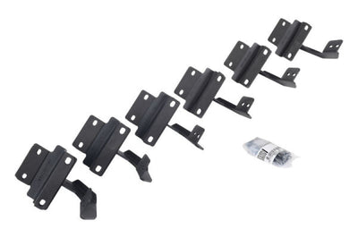 Go Rhino 15-21 Ford F-150 SC 4DR Mounting Brackets (V-Series V3/RB10 Slim/RB20 Slim) - Tex. Blk - Fabrication